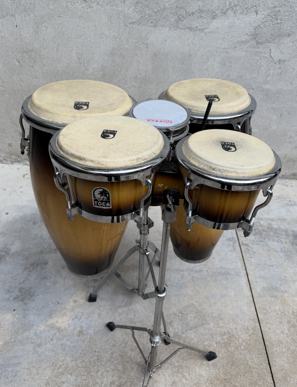 set 2 congas + due tamburi